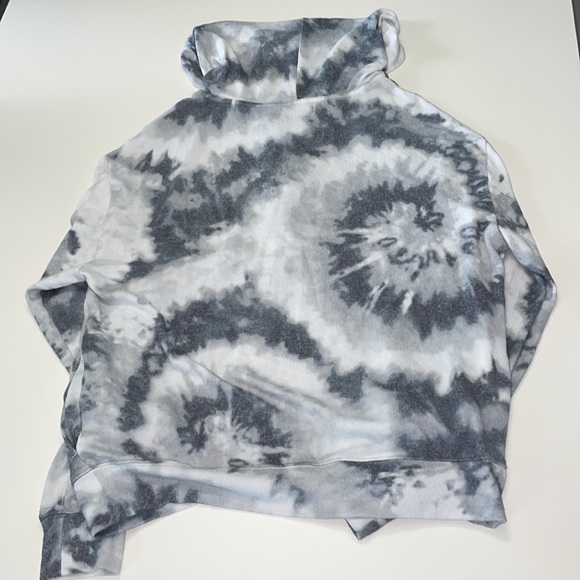VS PINK Criss Cross Tie Dye Pullover Hoodie - Picture 2 of 6